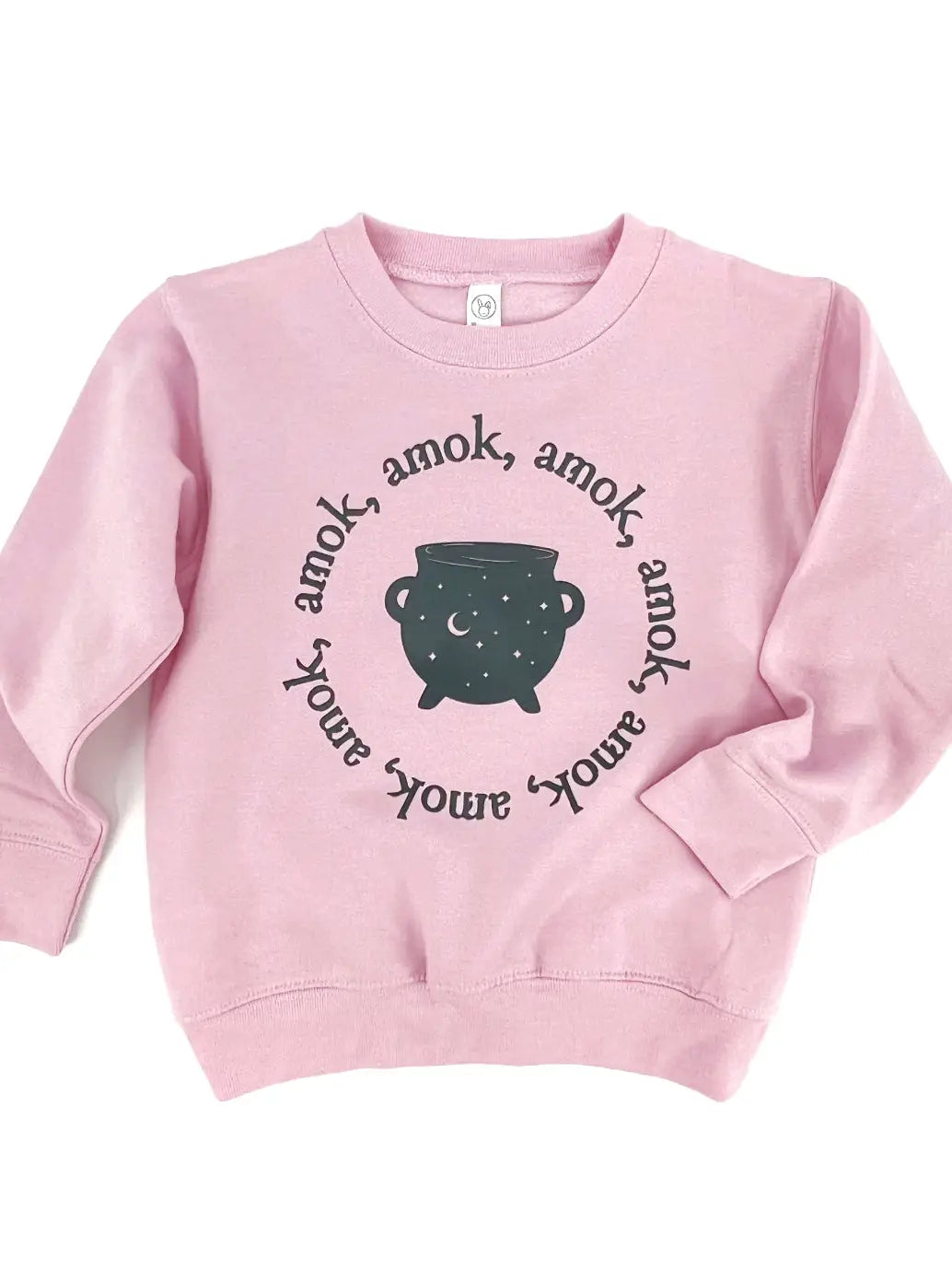 Glow in the Dark Graphic Pullover - Amok, Amok, Amok FINAL SALE