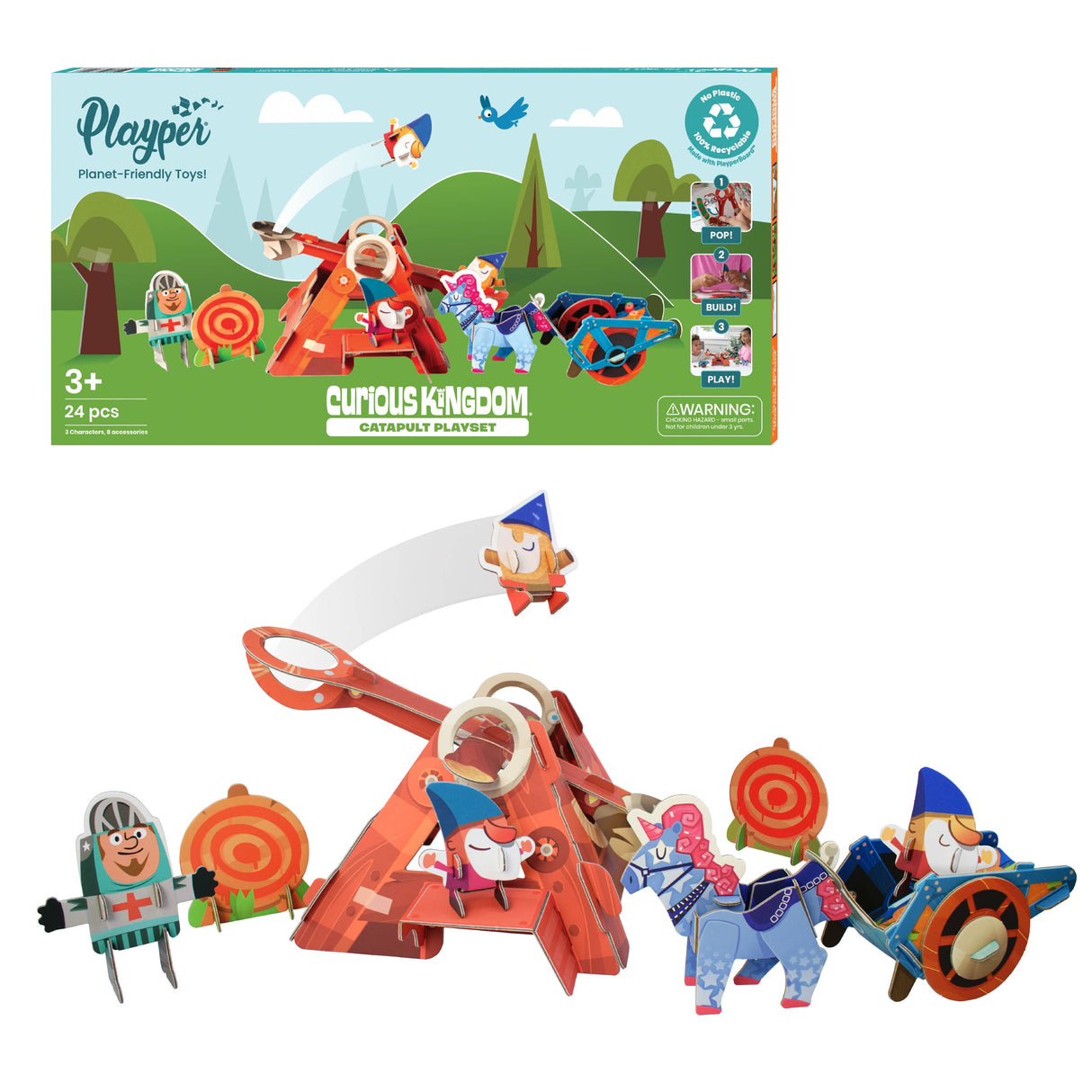 Playper Curious Kingdom - Catapult Playset