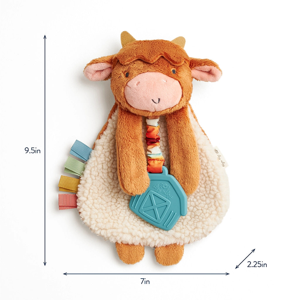 Itzy Friends Lovey - Highland Cow