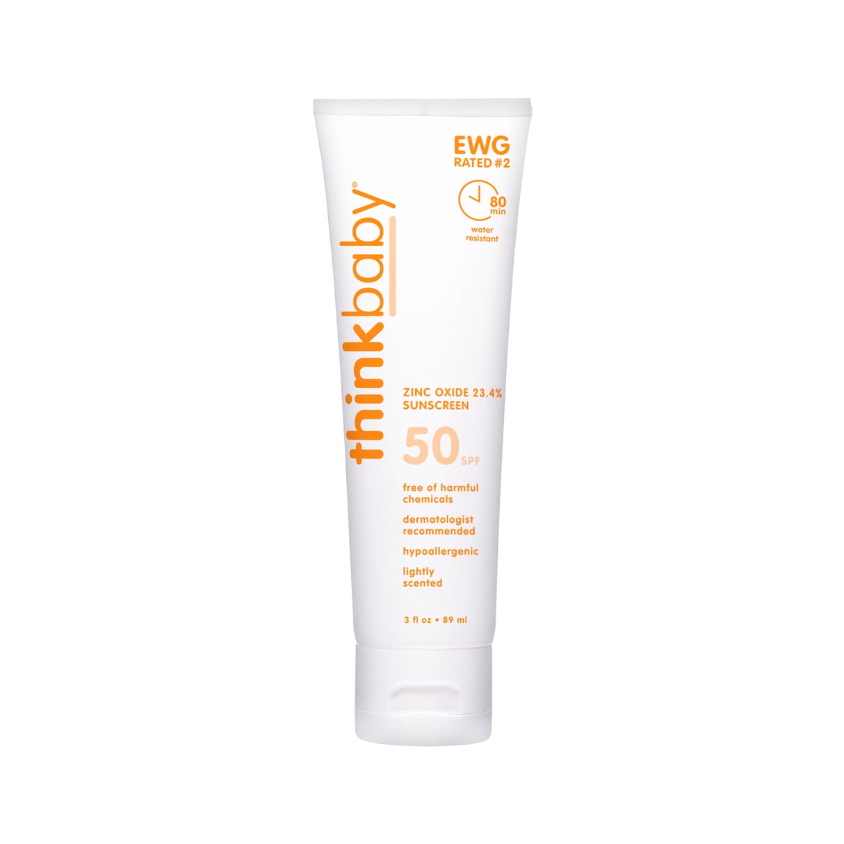 ThinkBaby Safe Sunscreen SPF 50+ 3oz. FINAL SALE