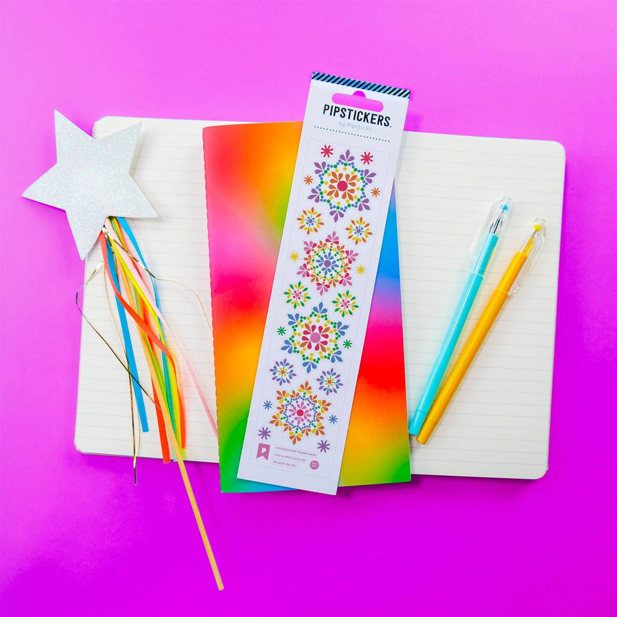 Pipstickers - Kaleidoscope Snowflakes