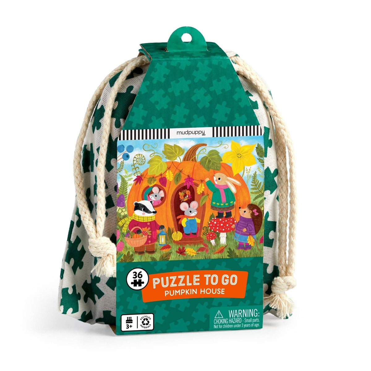 36 Piece Puzzle to Go - Pumpkin House