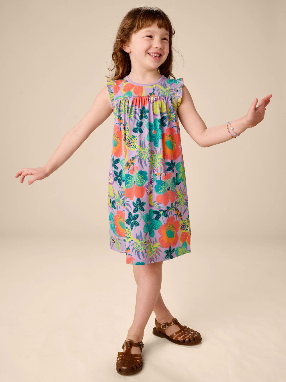 Mighty Mini Dress - Hanging Flowers of Malindi FINAL SALE