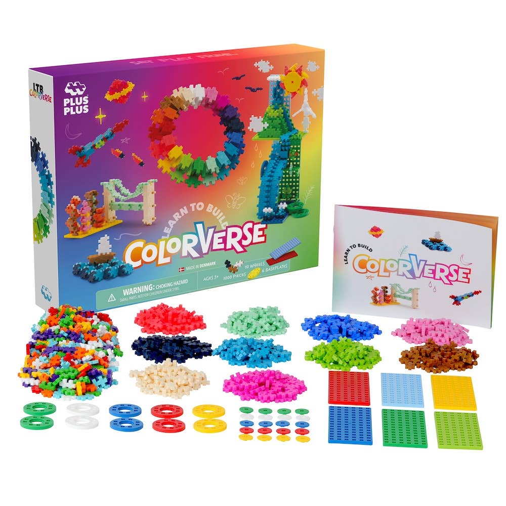 Plus-Plus Learn to Build - Colorverse 1000 pc