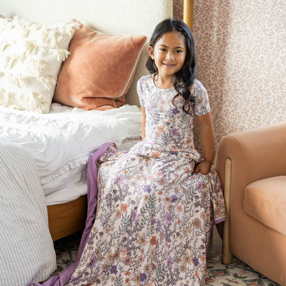 Three-Layer Quilt - Flora