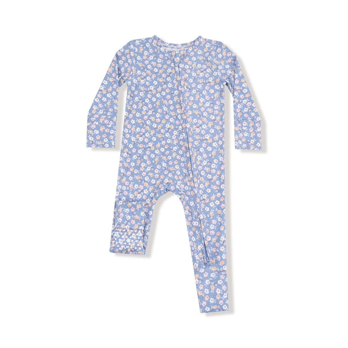 Zip Romper - Country Calico