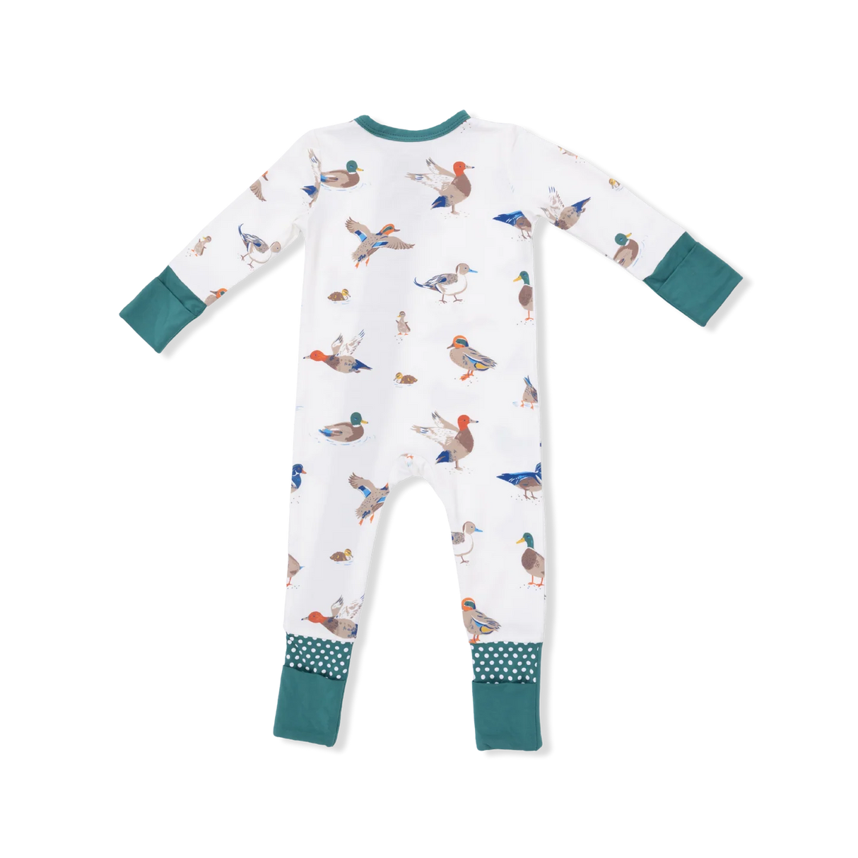 Zip Romper - Ducks