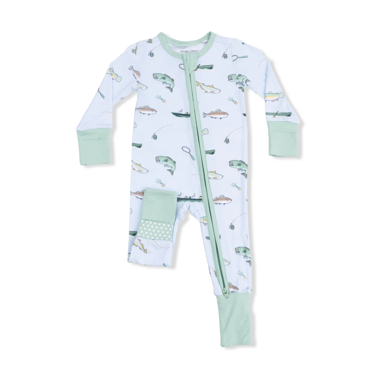 Zip Romper - Fishing