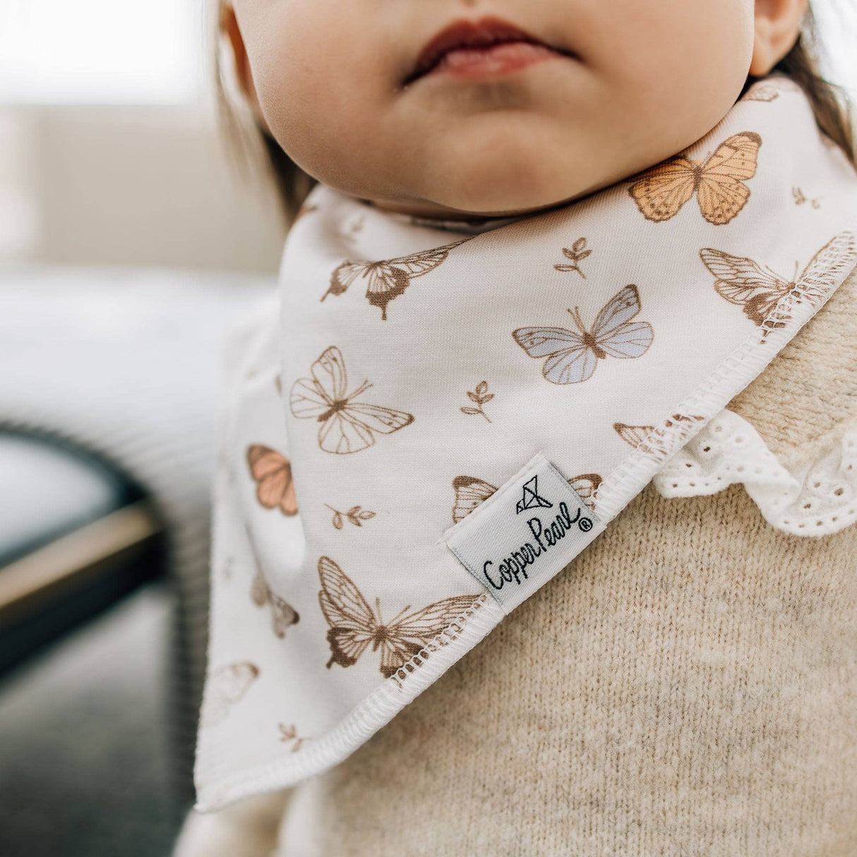 Baby Bandana Bibs - Flora