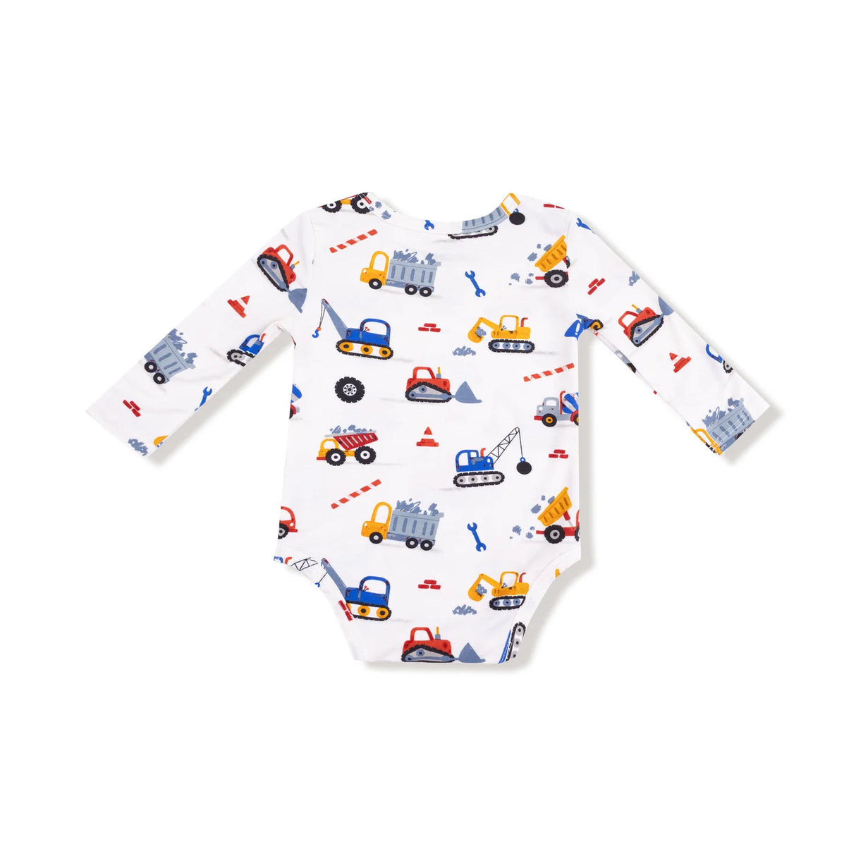 Long Sleeve Bodysuit - Crayon Construction