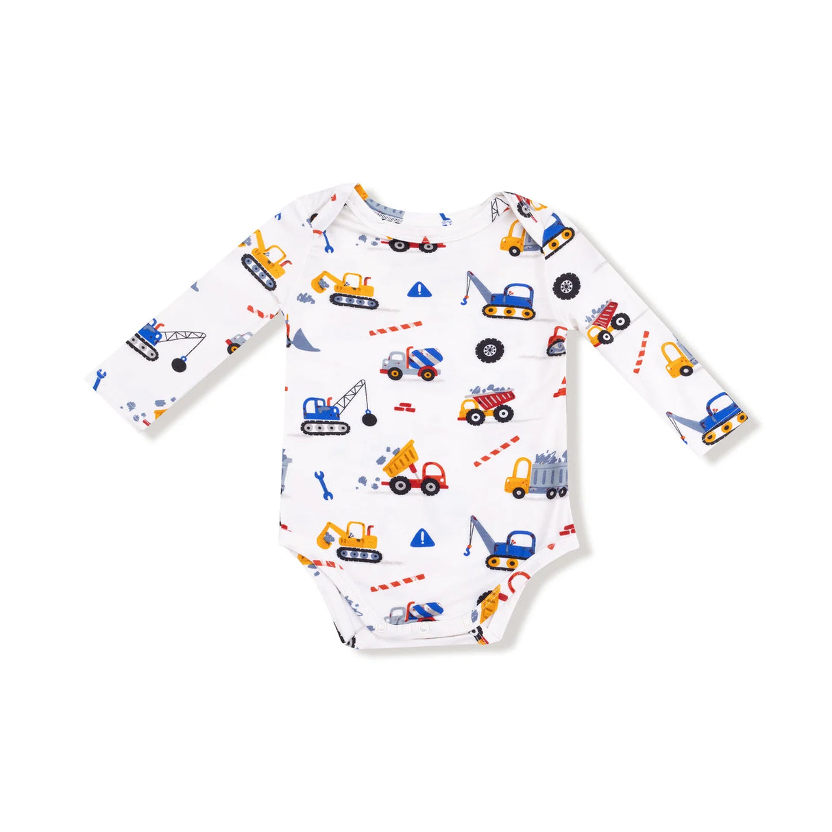 Long Sleeve Bodysuit - Crayon Construction