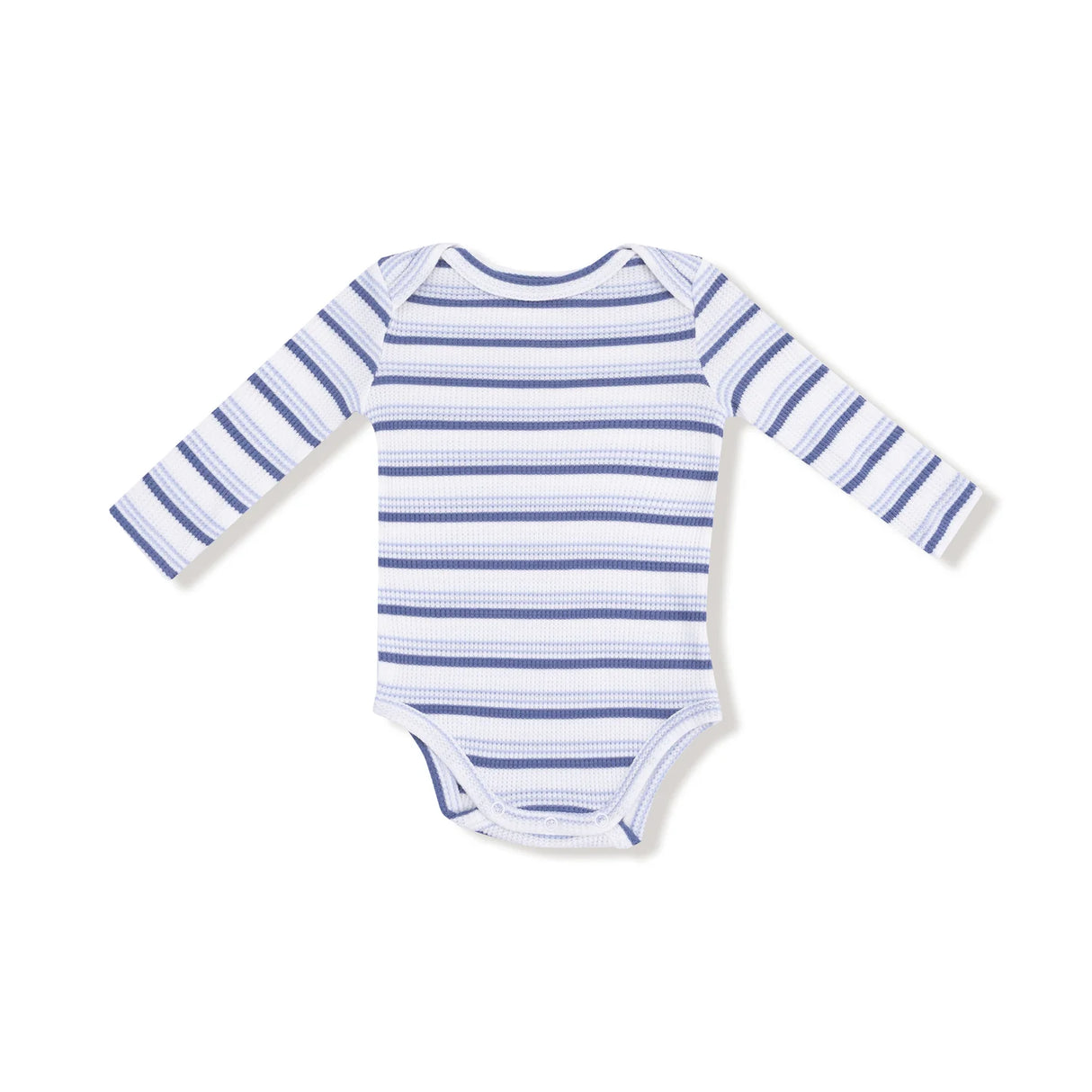 Long Sleeve Bodysuit - Vintage Blue Stripe