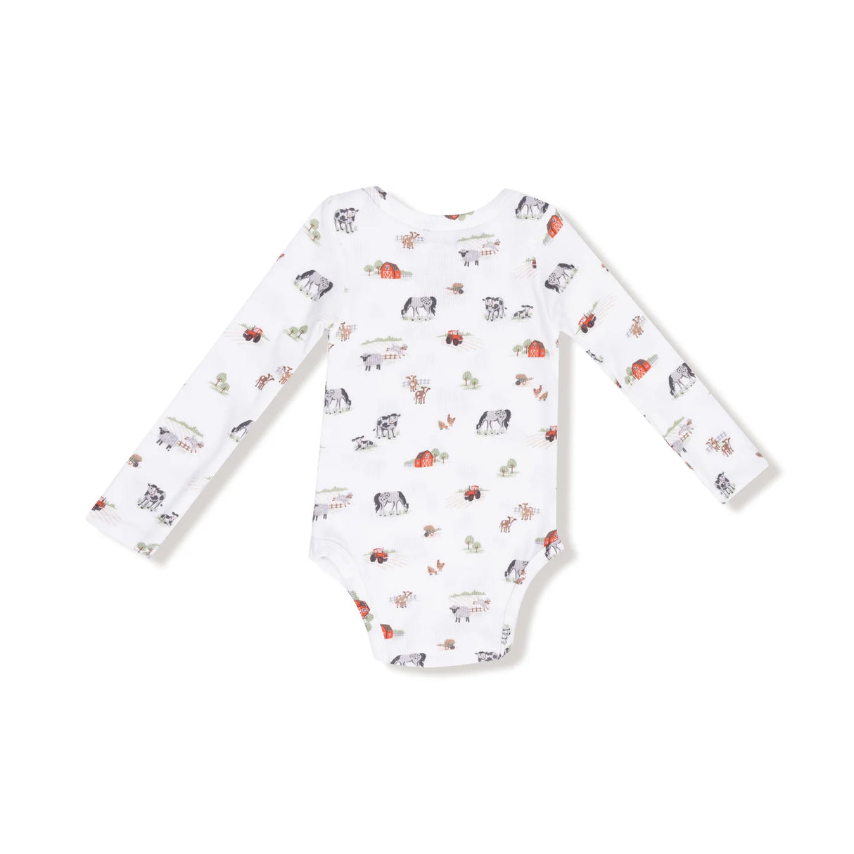 Long Sleeve Bodysuit - Little Farm