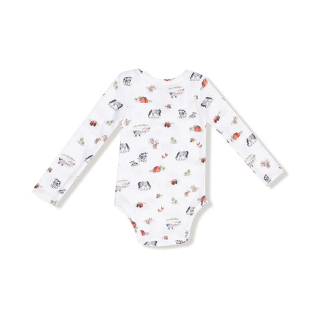 Long Sleeve Bodysuit - Little Farm