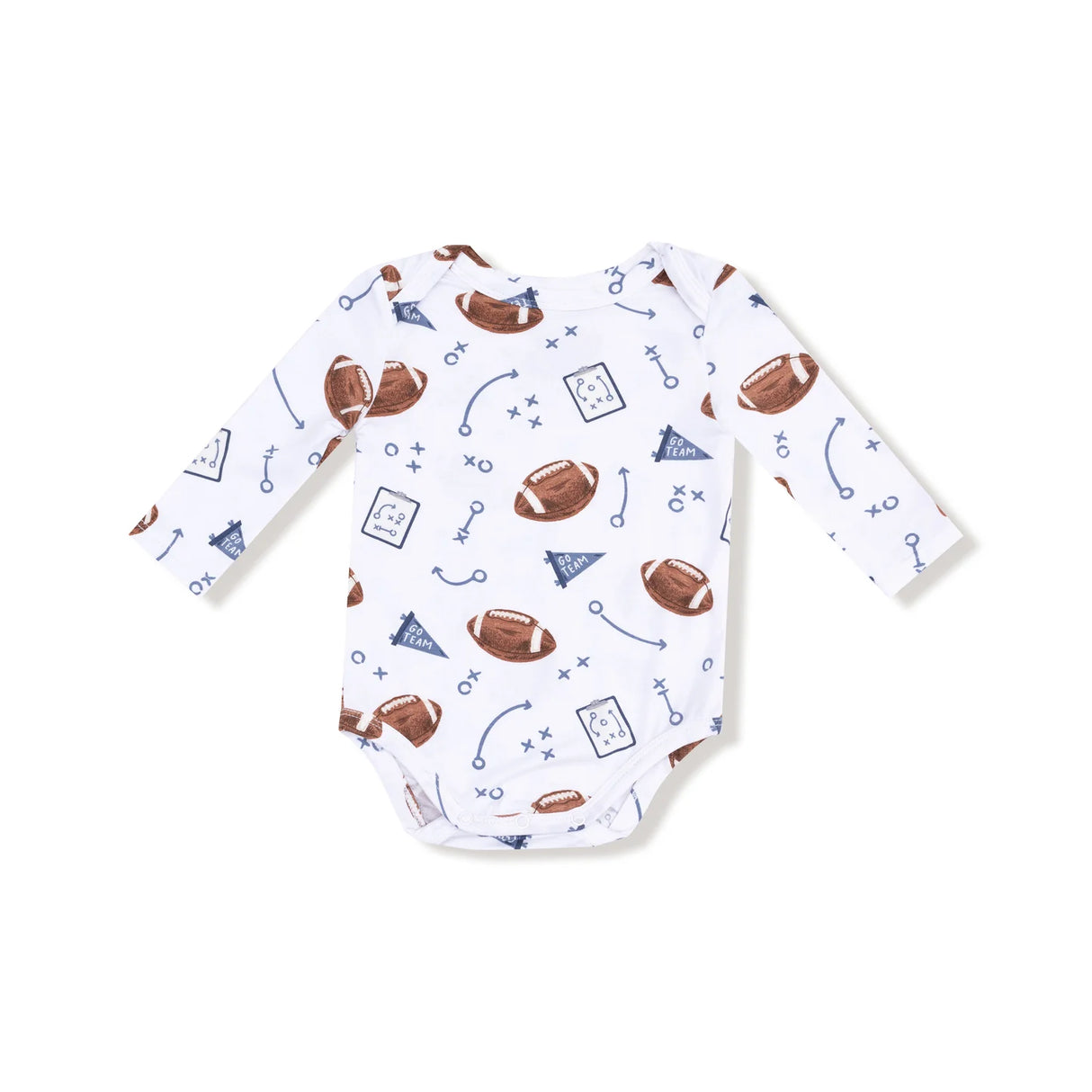 Long Sleeve Bodysuit - Touchdown Time