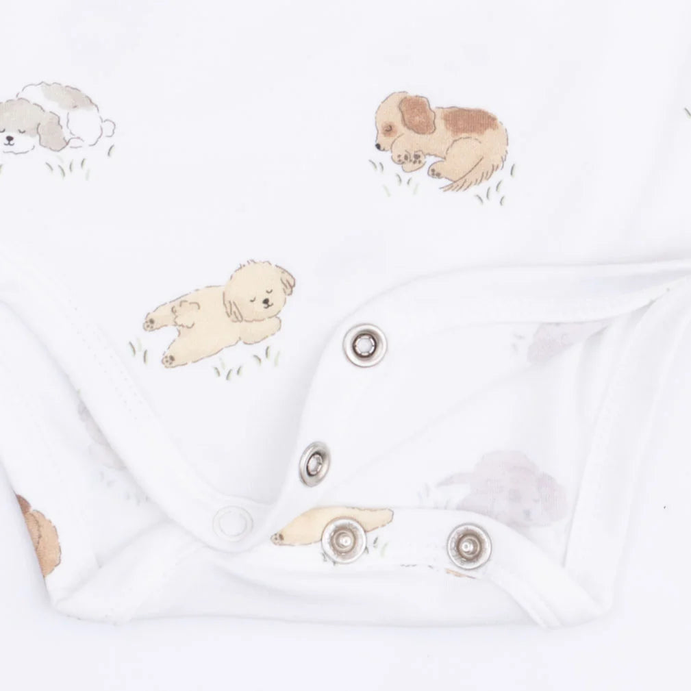 Long Sleeve Bodysuit - Puppy Snuggle Club