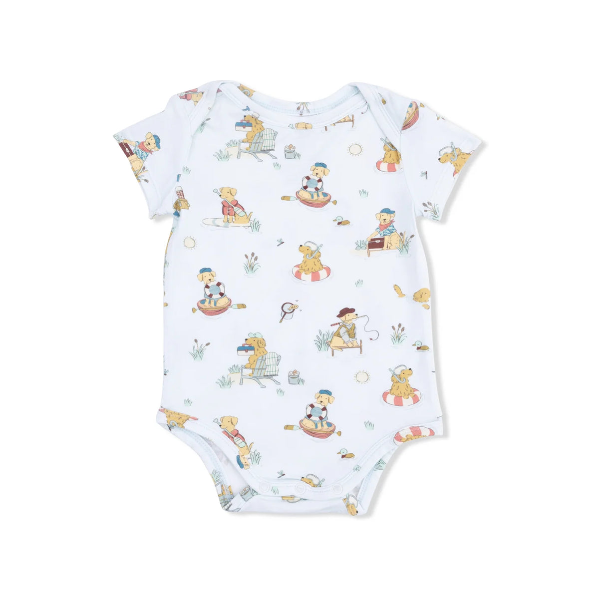 Short Sleeve Bodysuit - Lake Buddy Dogs