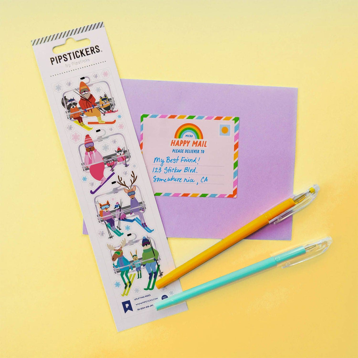 Pipstickers - Uplifting Rides