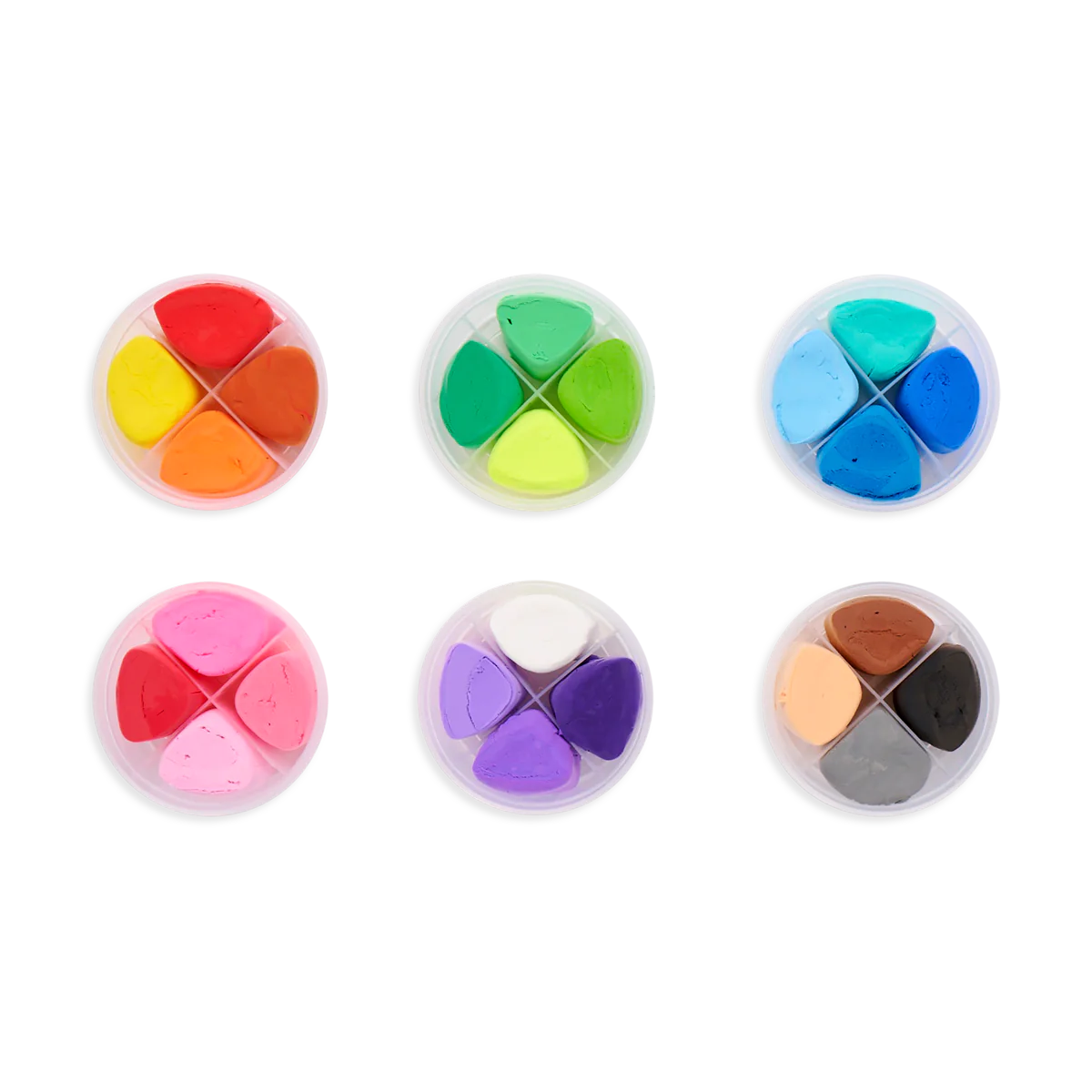 Creatibles DIY Air Dry Clay Kit - 24 Colors