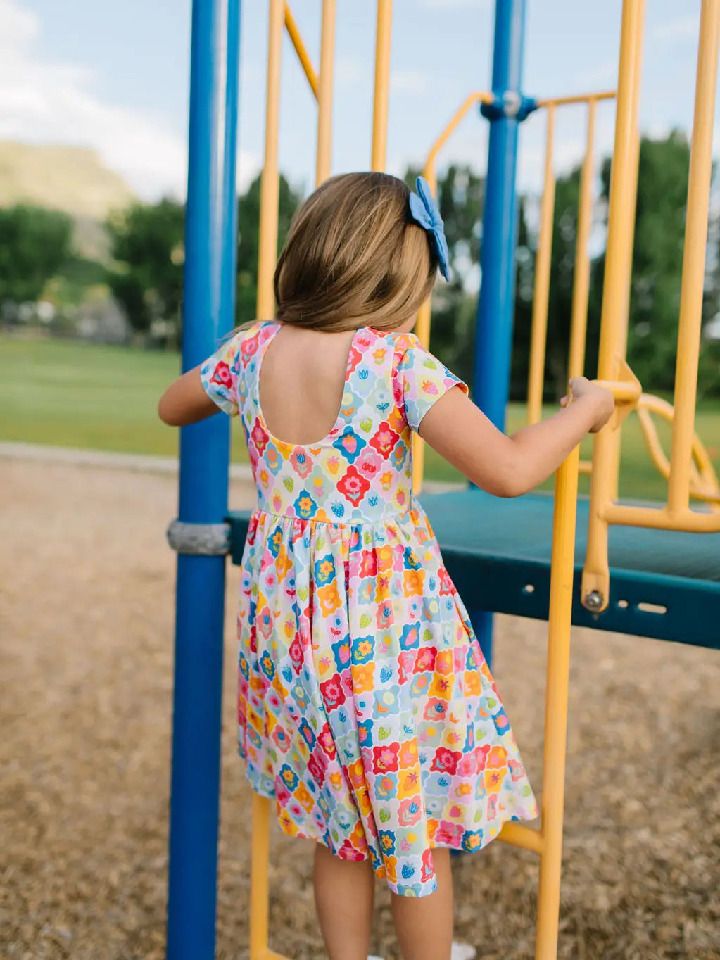 Classic Twirl Dress - Sunshine Tile