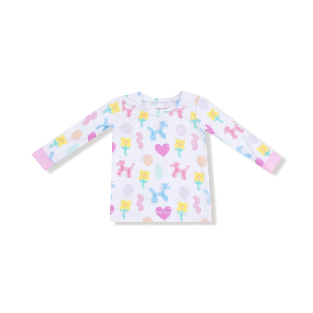 Long Sleeve Loungewear - Pink Balloon Animals