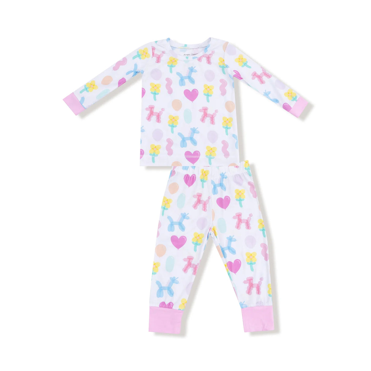 Long Sleeve Loungewear - Pink Balloon Animals