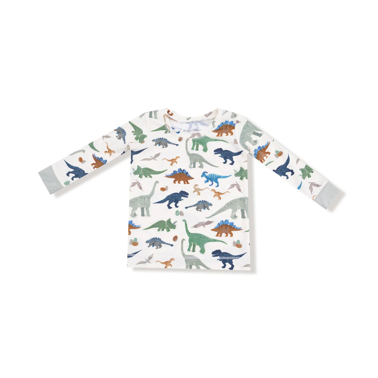 Long Sleeve Loungewear - Washy Dinos