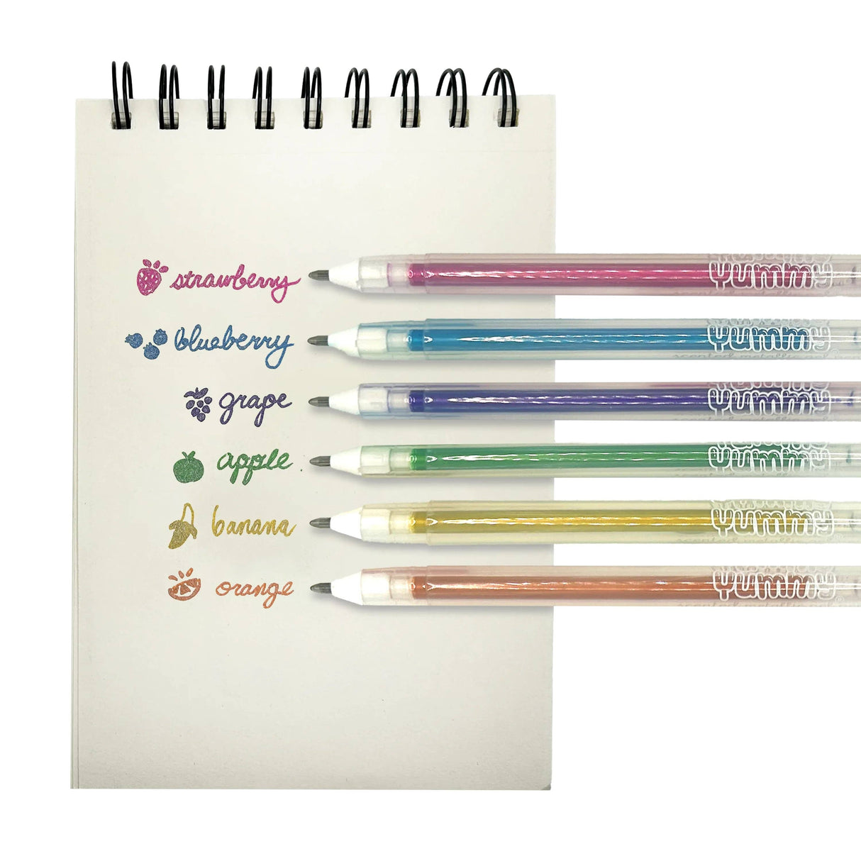 Yummy Yummy Scented Gel Pens - Metallic