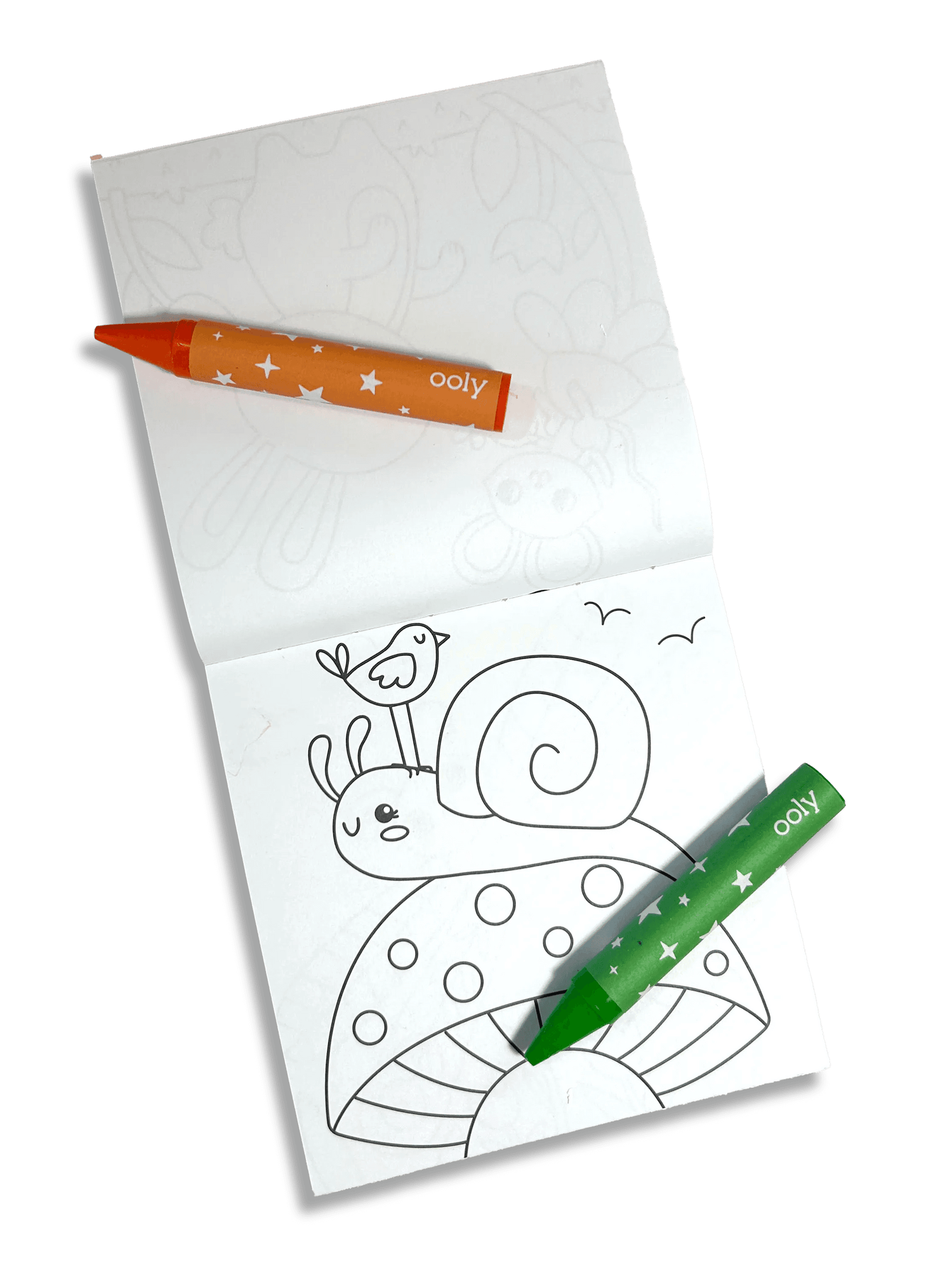 Carry Along Coloring Book Set - Garden Pals