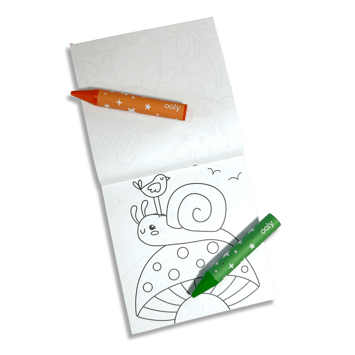 Carry Along Coloring Book Set - Garden Pals