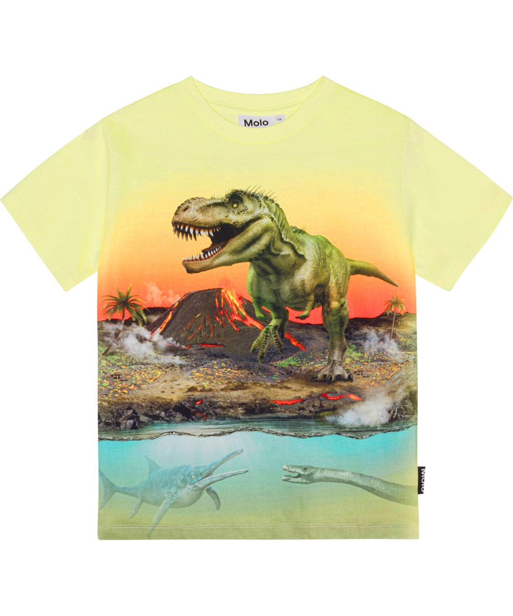 Molo Riley Tee - Volcano Dino FINAL SALE