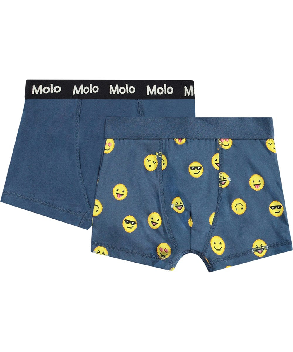 Molo Justin Boxer Briefs Set - Calm Pixels FINAL SALE