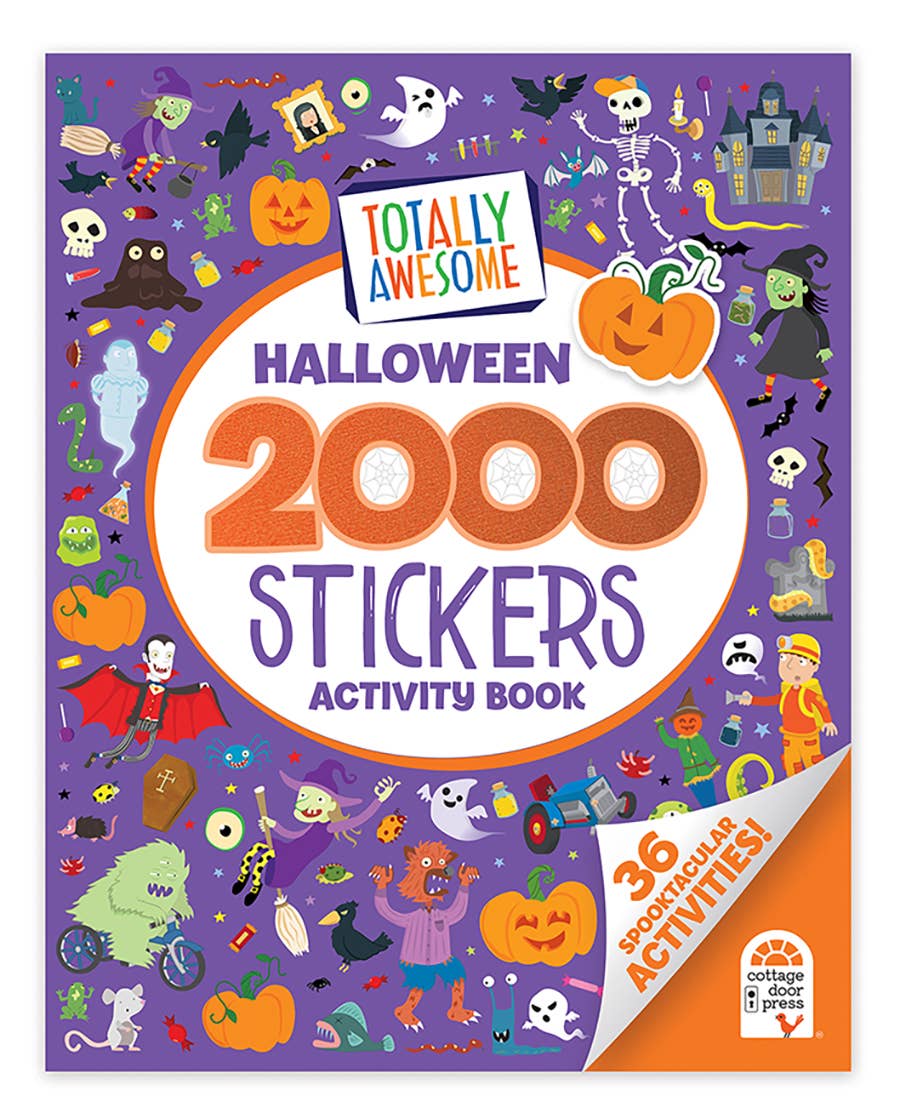 Totally Awesome Halloween Stickers Activity Book