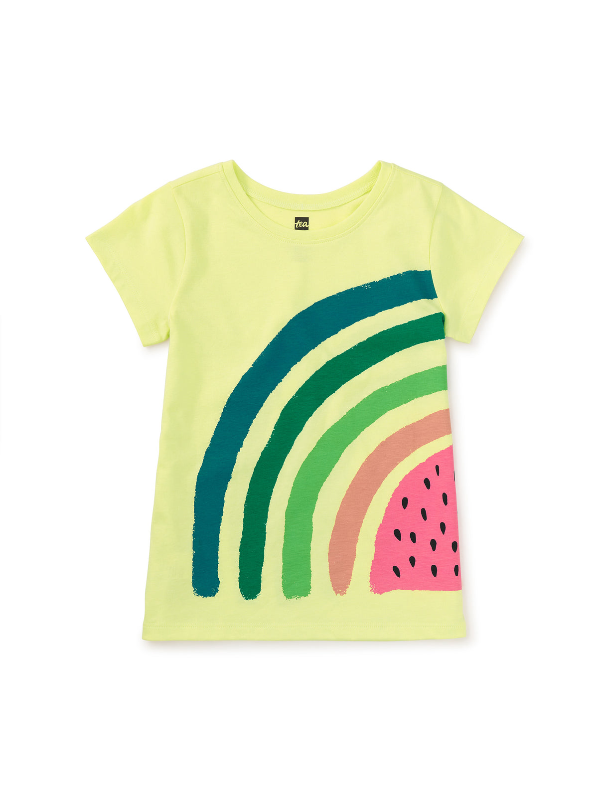 Double Sided Graphic Tee - Rainbow Watermelon FINAL SALE