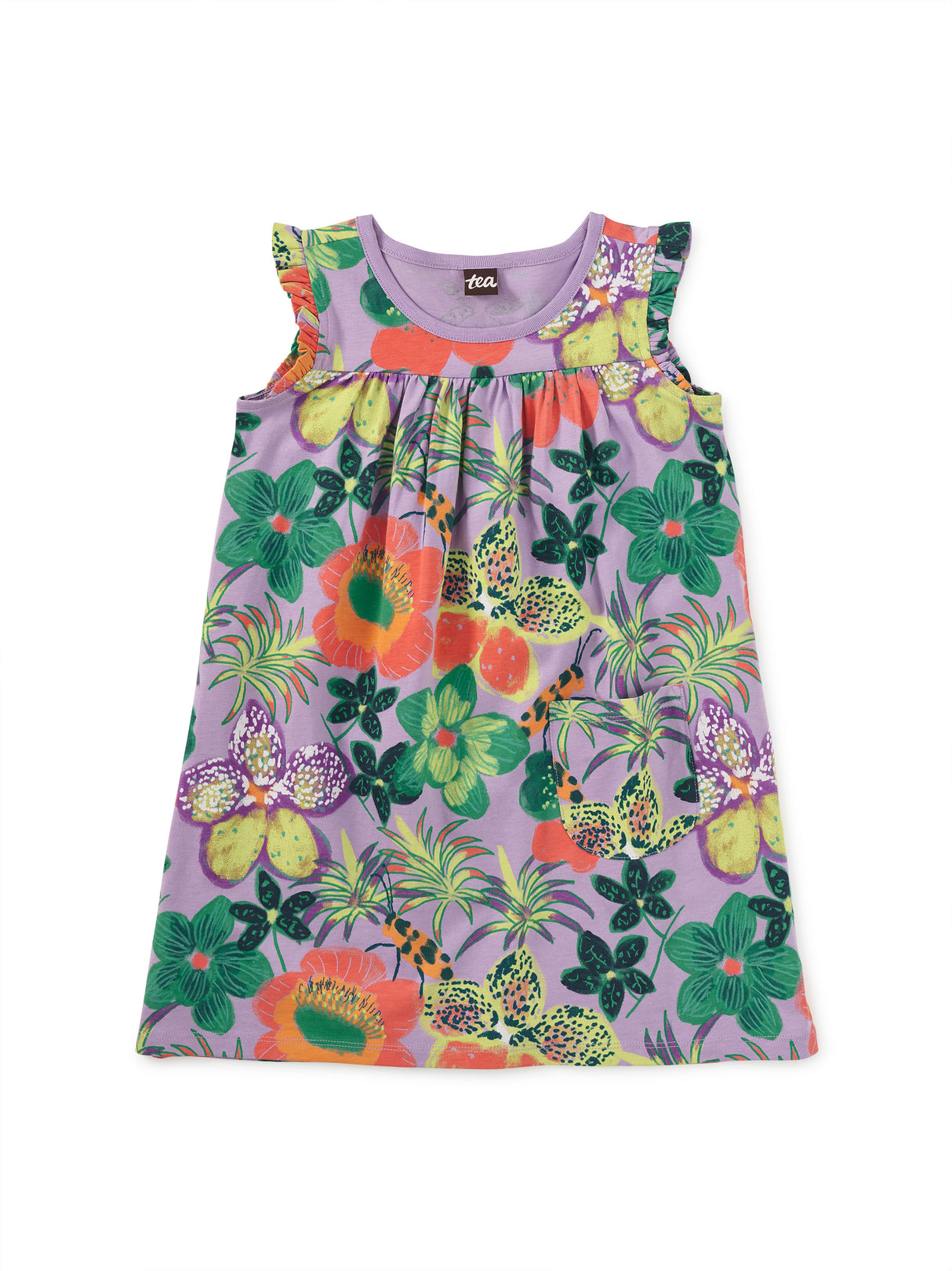 Mighty Mini Dress - Hanging Flowers of Malindi FINAL SALE