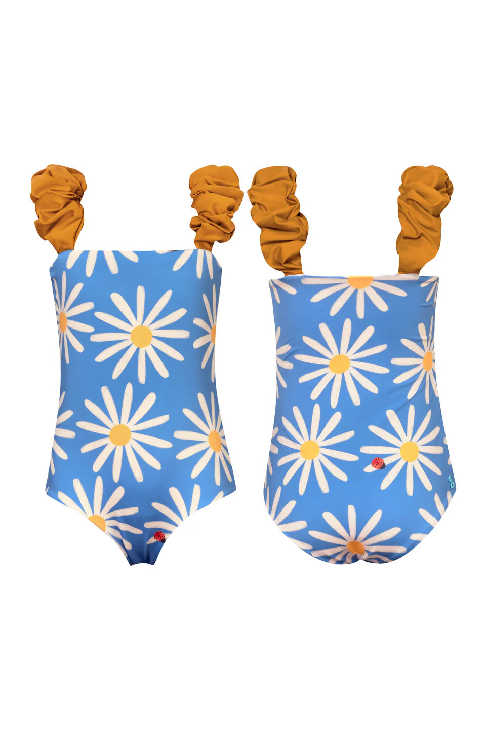 Pepita & Me Bamba One-Piece Swimsuit - Daisy Bug Blue