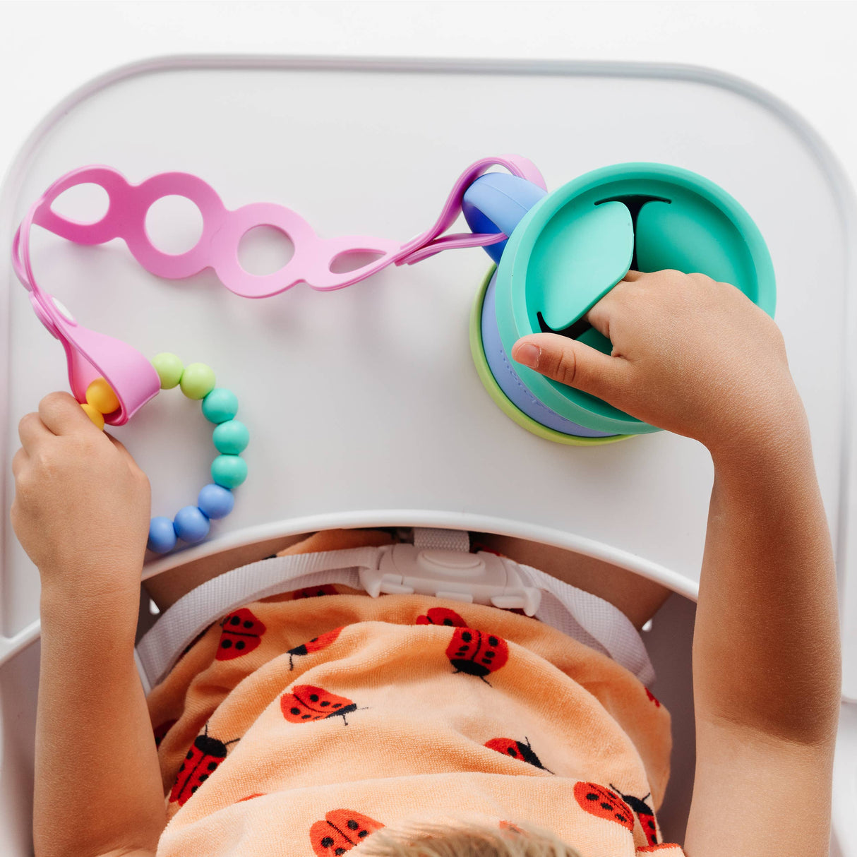 Rainbow Ring Teether - Pastel