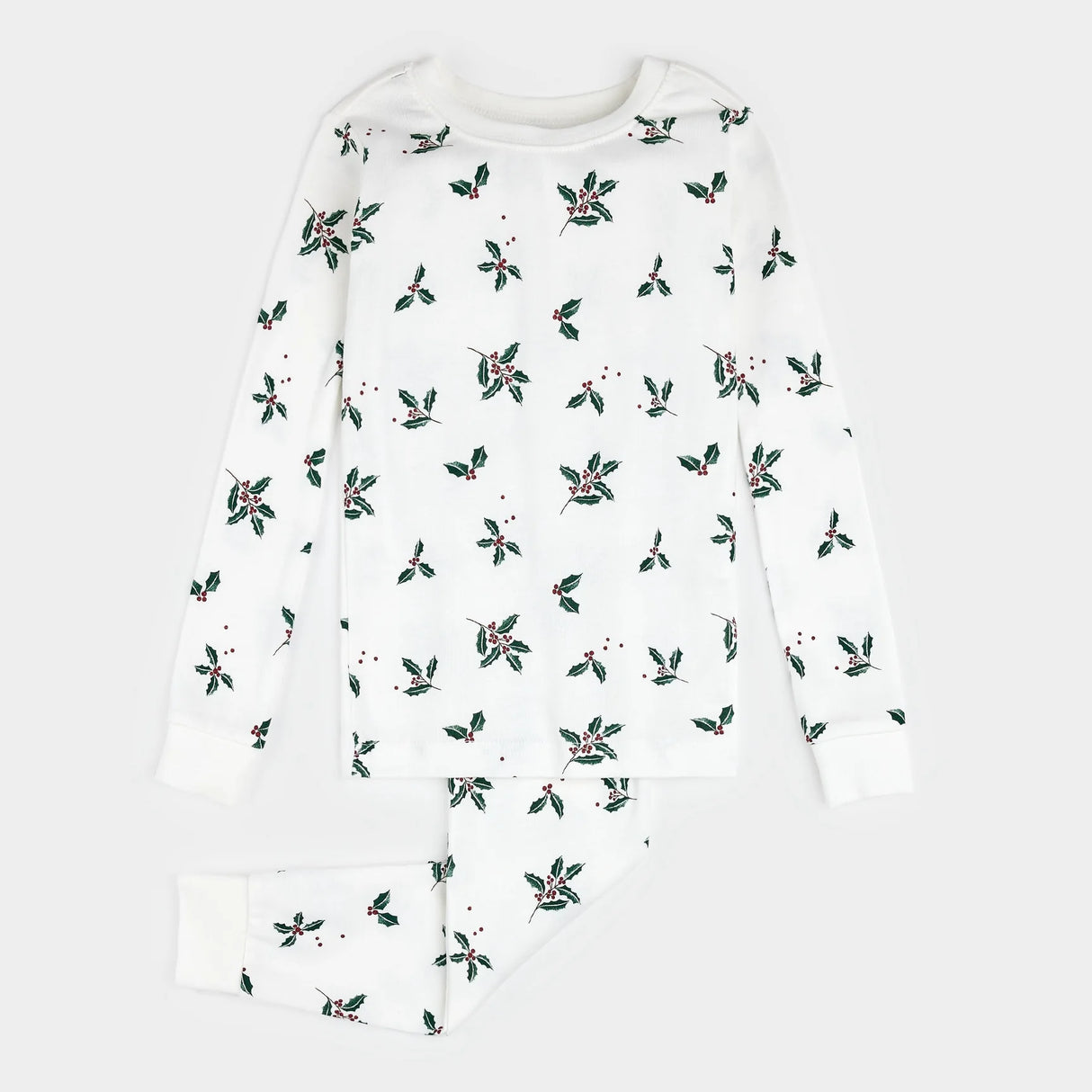 Long Sleeve Pajamas Set - Merry Mistletoe