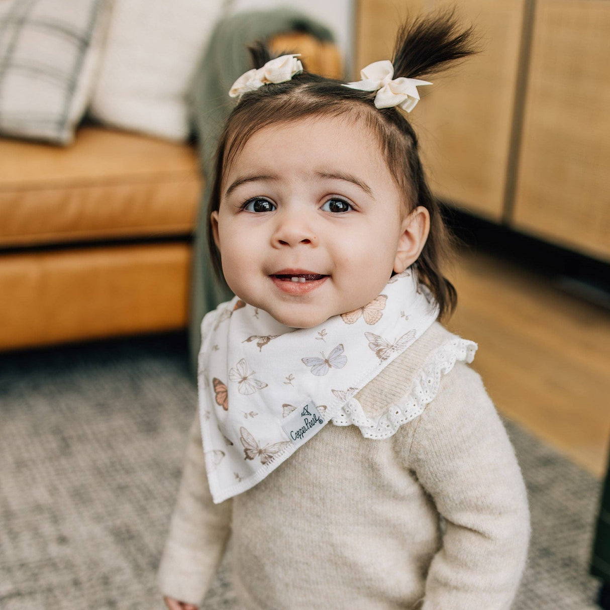 Baby Bandana Bibs - Flora