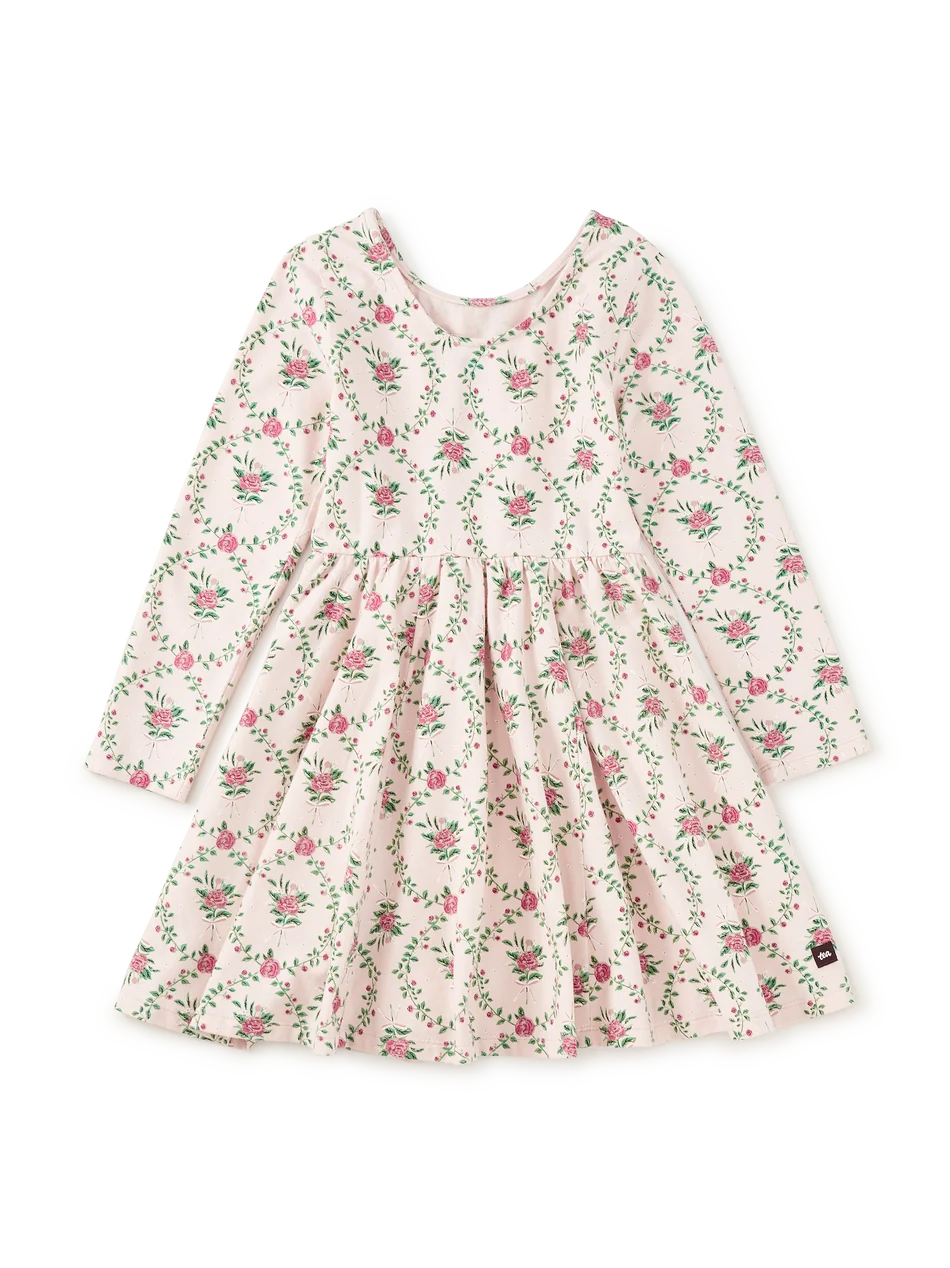 Printed Ballet Dress - Wallpaper Floral