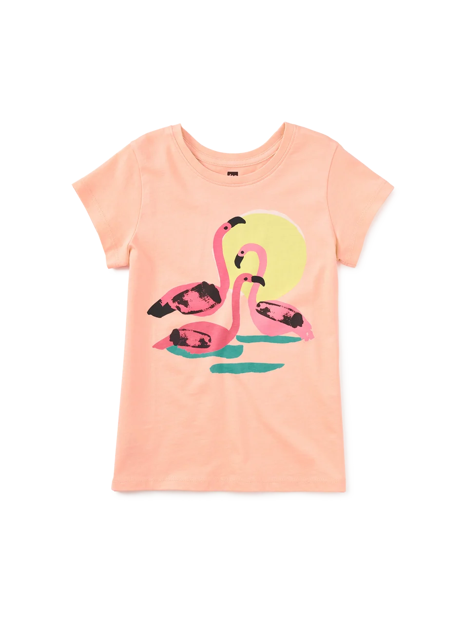 Graphic Tee - Llobregat Flamingos