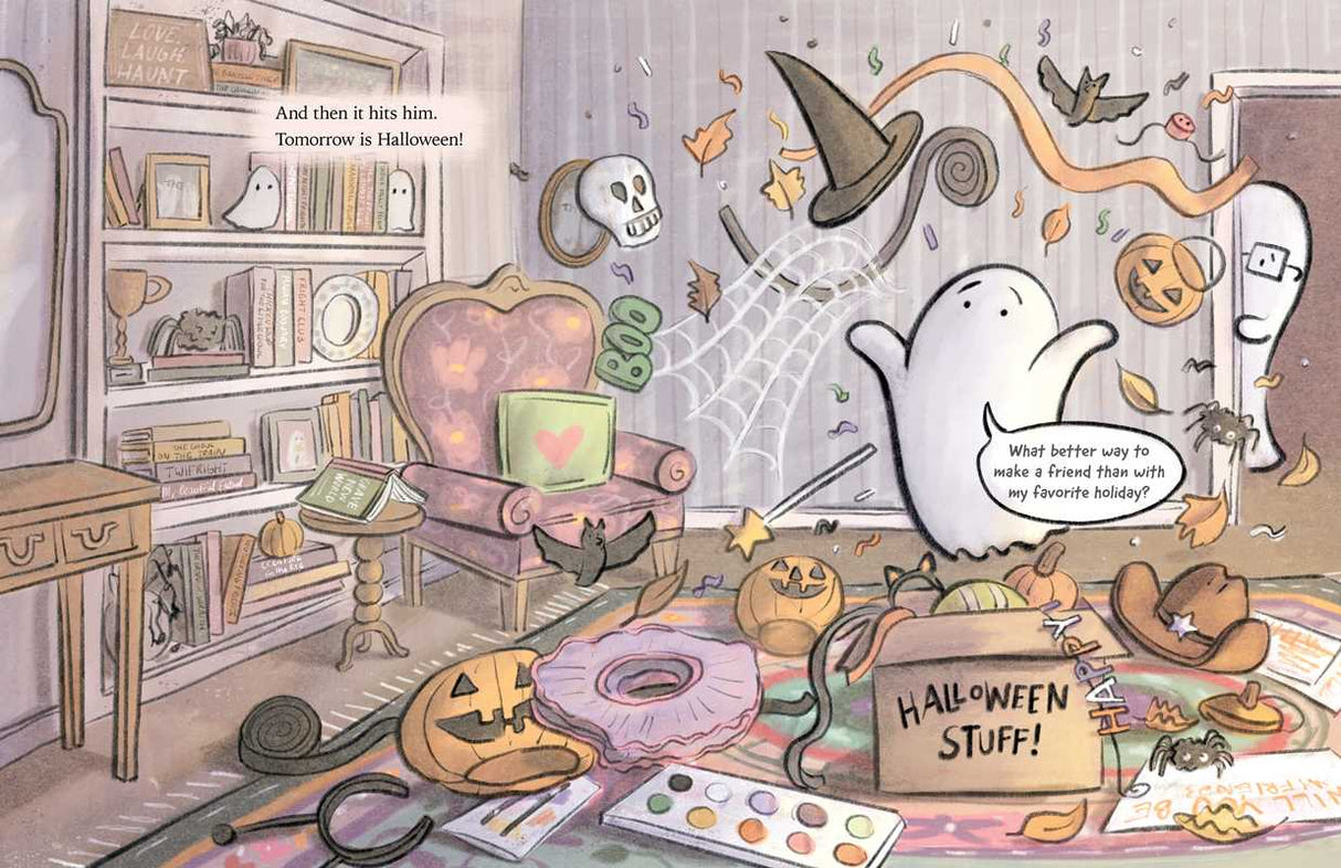 Little Ghost Makes a Friend FINAL SALE