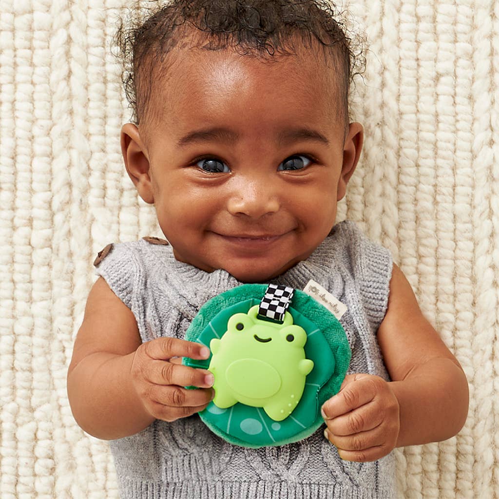 Sweetie Crinkle Teether - Frog