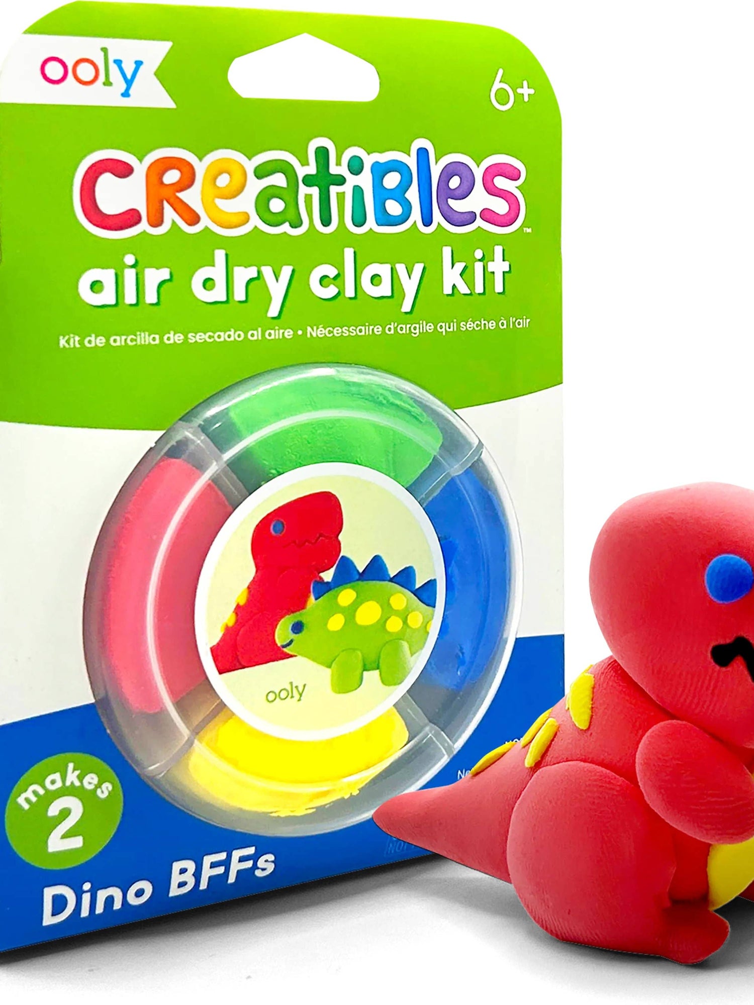 Creatibles DIY Air-Dry Clay Kit - Dino BFFs