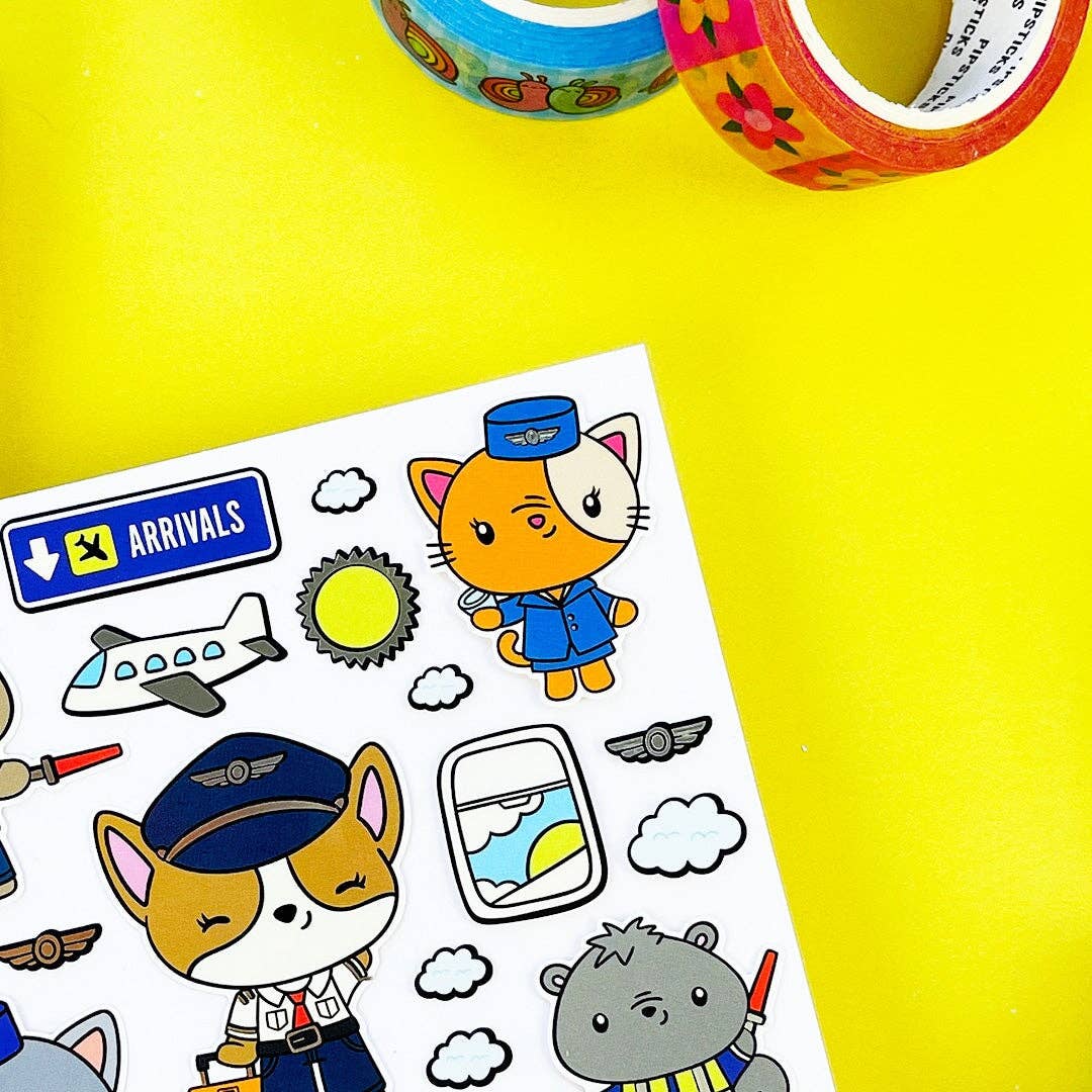 Pipstickers - Pawsport Patrol