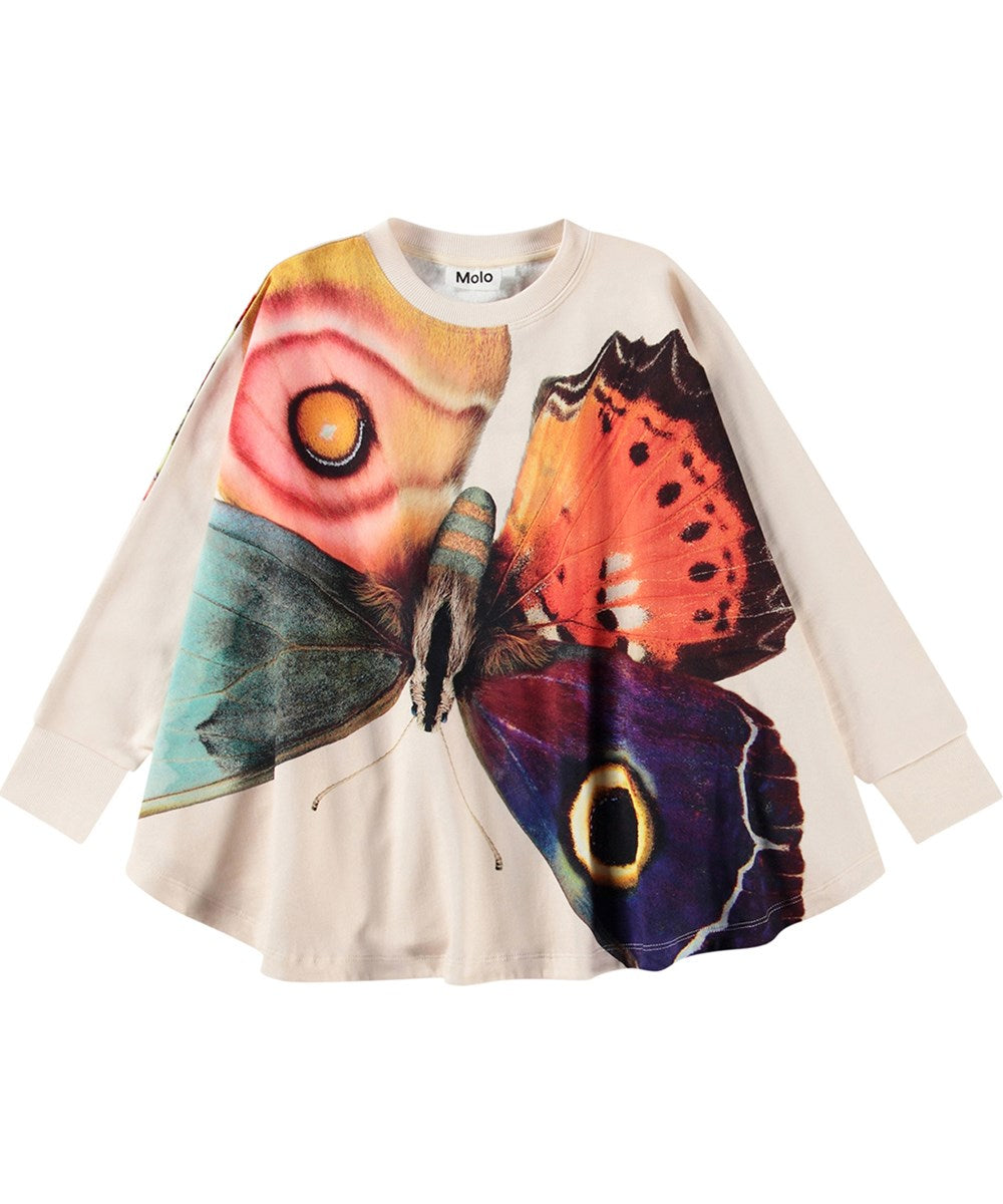 Molo Marcella Poncho Top - Giant Butterfly FINAL SALE