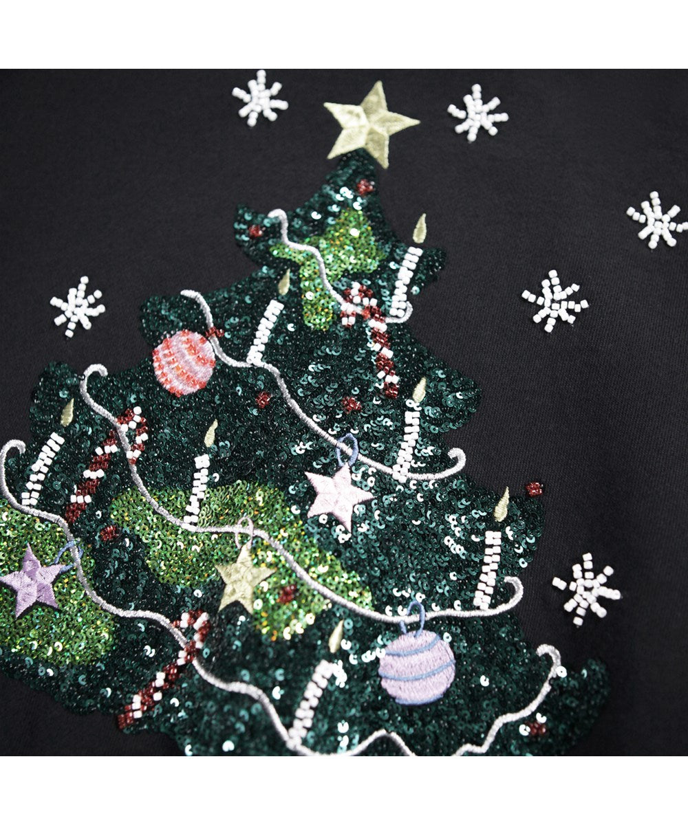Molo Marge Sequined Pullover - Christmas Tree