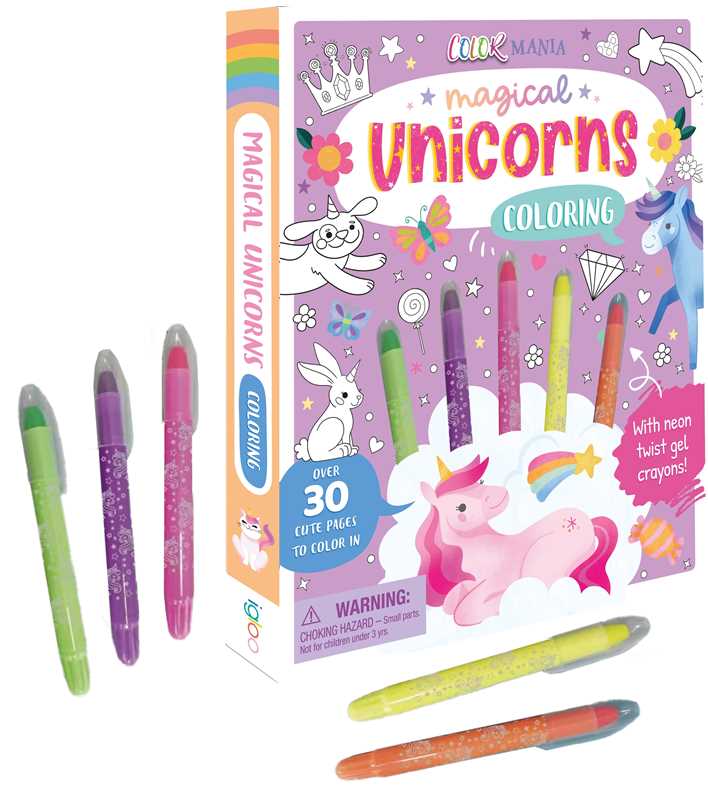 Magical Unicorns Coloring