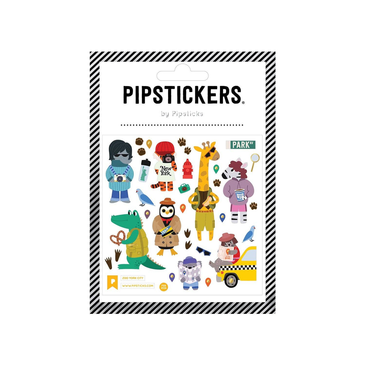 Pipstickers - Zoo York City