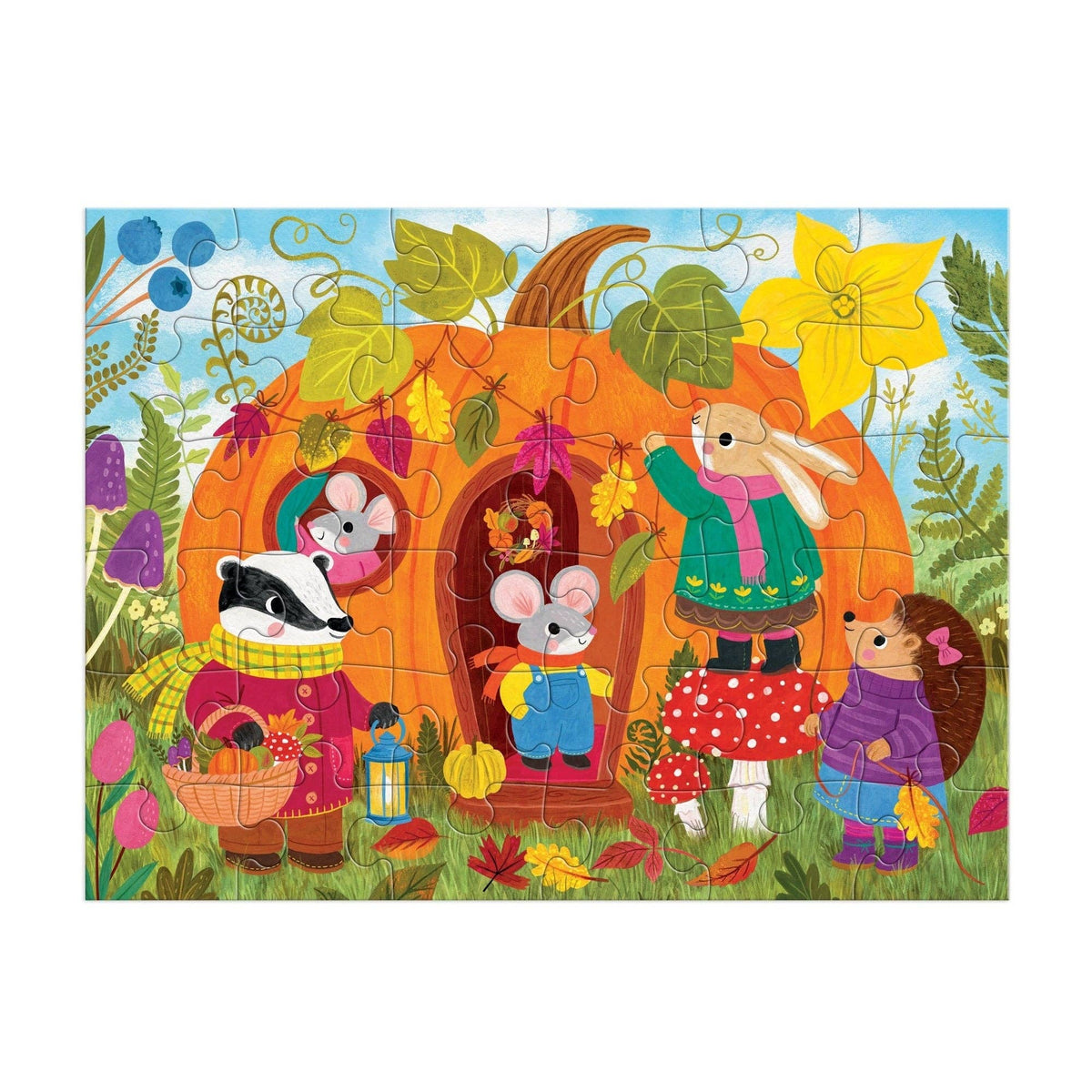 36 Piece Puzzle to Go - Pumpkin House